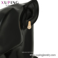 95603 xuping luxurious personalized high heel shoes stud earring with 18k gold plated